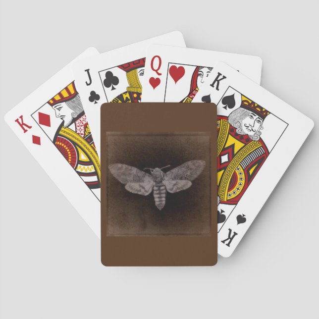 Jeu De Cartes Tête de mort (dos)