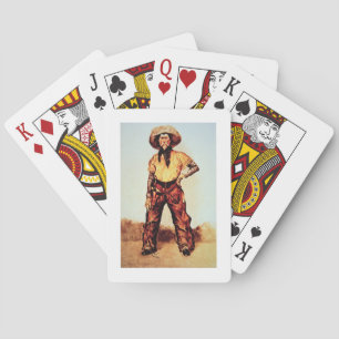 Jeu De Cartes Texas Cowboy, c.1890