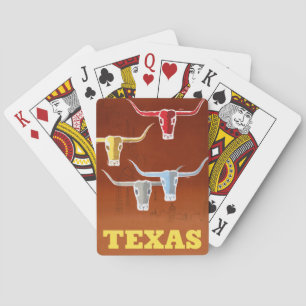 Jeu De Cartes Texas photos Vintages non médiatisées Vieux Pictur