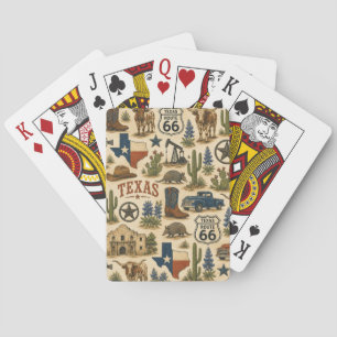 Jeu De Cartes Texas Route 66 Lucky Longhorn