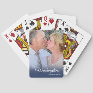 Jeu De Cartes Texte blanc de recouvrement de pleine photo