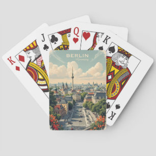 Jeu De Cartes Texte personnalisé Berlin, Allemagne