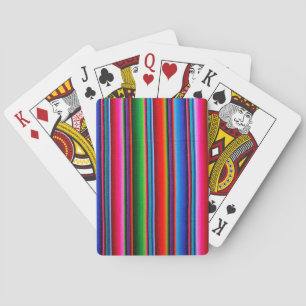 Jeu De Cartes Texture de tissu mexicain