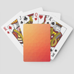 Jeu De Cartes Texture vectorielle orange