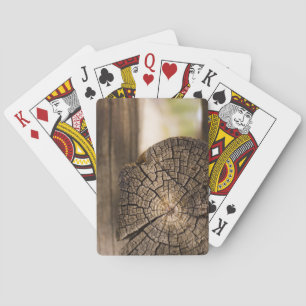 Jeu De Cartes Textures en bois Cabine