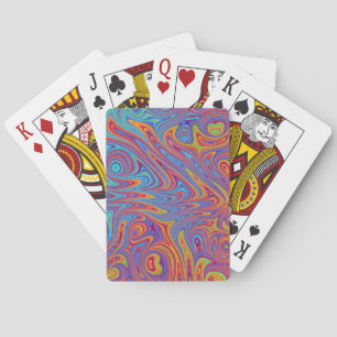 Jeu De Cartes textures psychodeliques