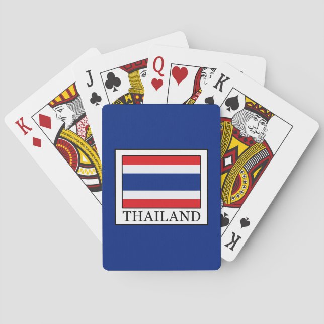 Jeu De Cartes Thaïlande (dos)