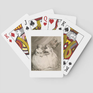 Jeu De Cartes The Duchess of Devonshire and her Sister, the Coun