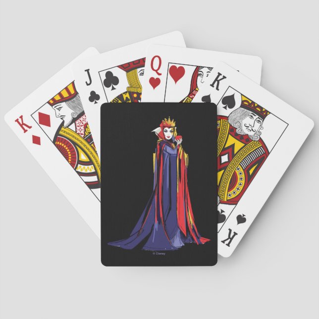 Jeu De Cartes The Evil Queen | With Apple (dos)