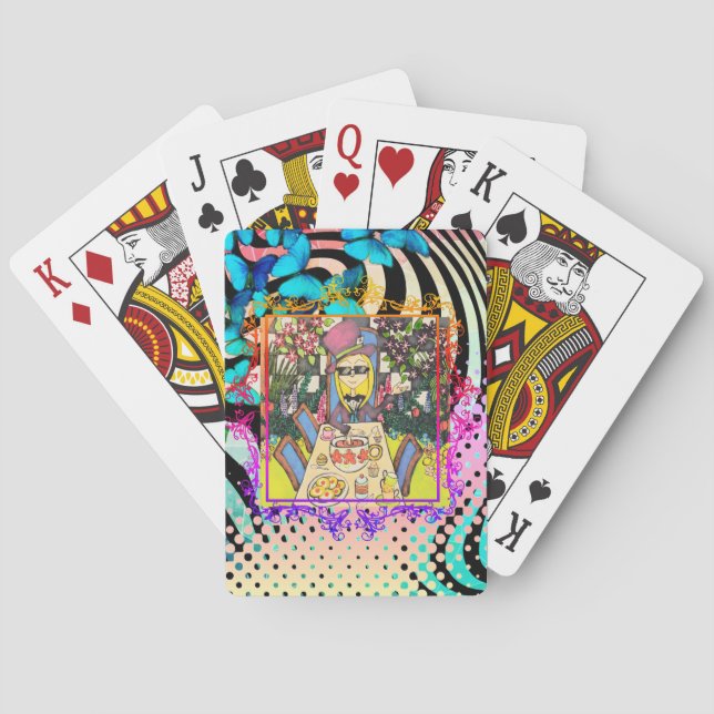 Jeu De Cartes Thé fou (dos)