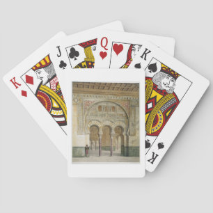 Jeu De Cartes The Gallery of the Court of Lions at the Alhambra,
