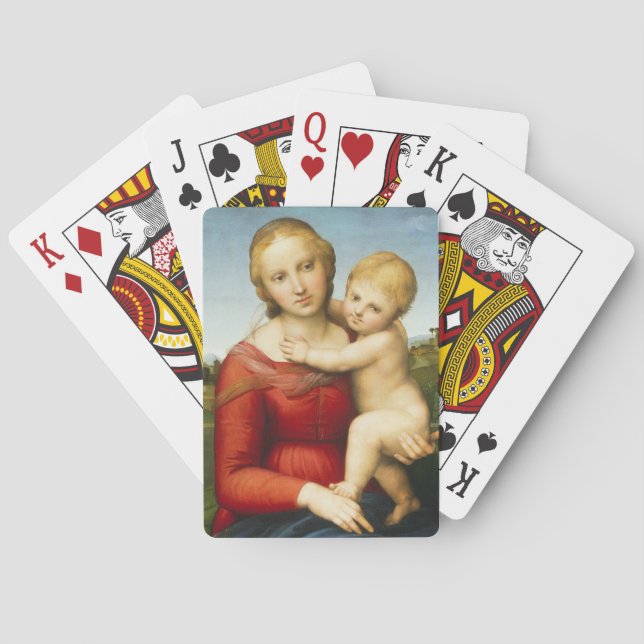 Jeu De Cartes The Small Cowper Madonna, c.1505 (dos)