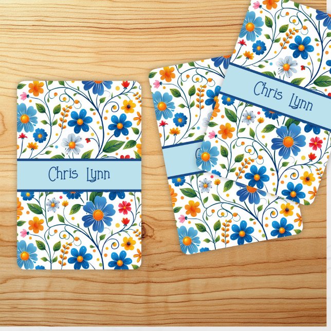 Jeu De Cartes Thème Fleurs Abstraites Mod (Créateur téléchargé)