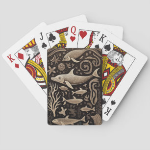 Jeu De Cartes Thème Océan