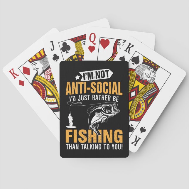 Jeu De Cartes Thème pêche (dos)