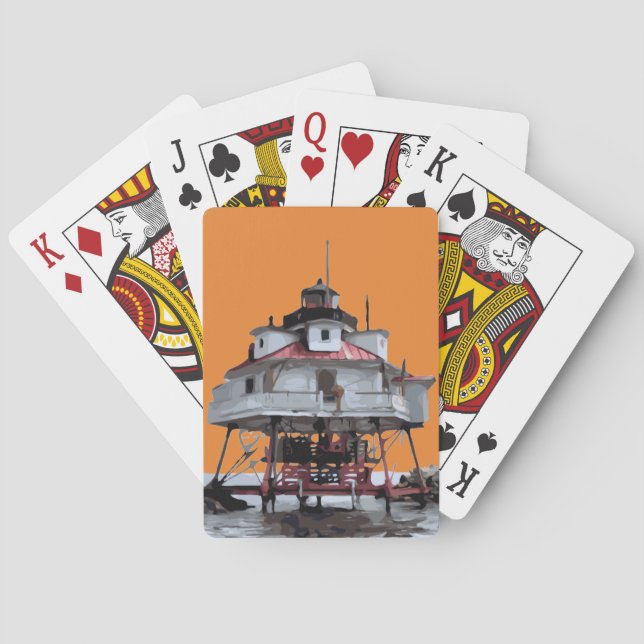 JEU DE CARTES THOMAS POINT LIGHT (dos)
