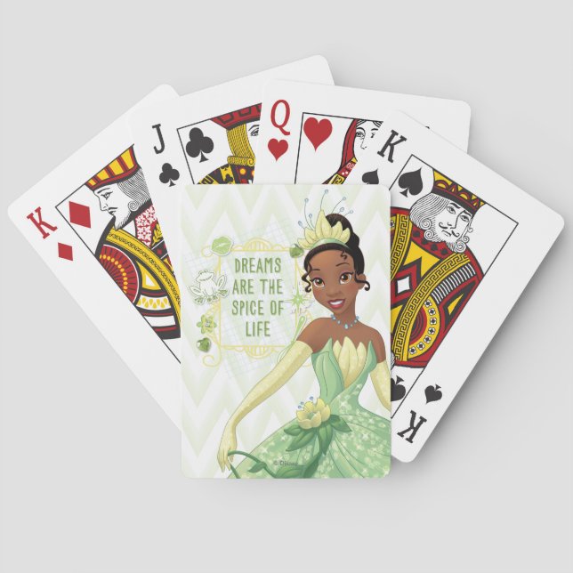 Jeu De Cartes Tiana - Les Rêves Sont L'Épice De La Vie (dos)
