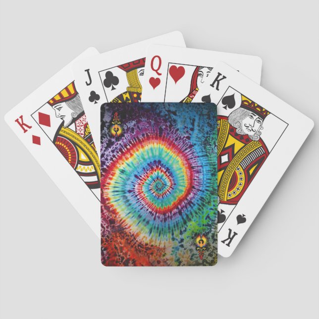 Jeu De Cartes Tie Dye (dos)
