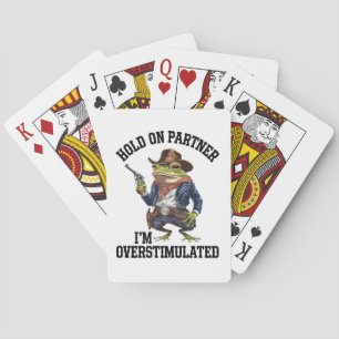 Jeu De Cartes Tiens Bon Partenaire Je Suis Un Grenouille Cow-Boy