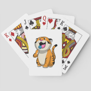 Jeu De Cartes Tigre avec Lollipop