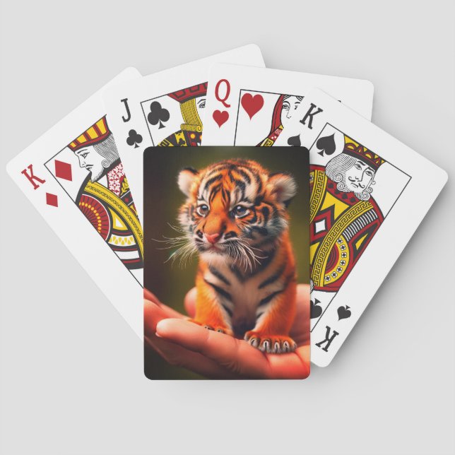 Jeu De Cartes Tigre minuscule (dos)