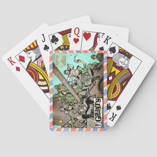 Jeu De Cartes Time Grunts Bicyclette jouer aux cartes (dos)