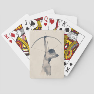 Jeu De Cartes Tir aquarelle