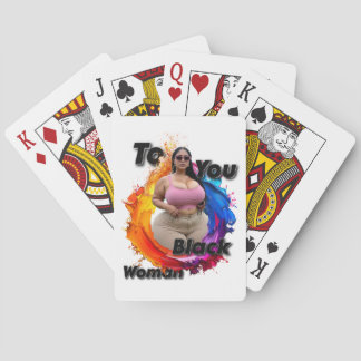 Jeu De Cartes To You Black Woman