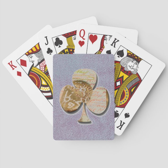 Jeu De Cartes Toile (dos)
