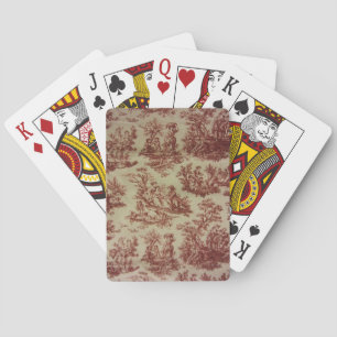 Jeu De Cartes Toile rose