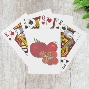 Jeu De Cartes Tomates rouges mûres
