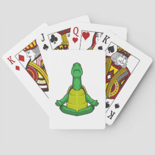Jeu De Cartes Tortue à la méditation de Yoga