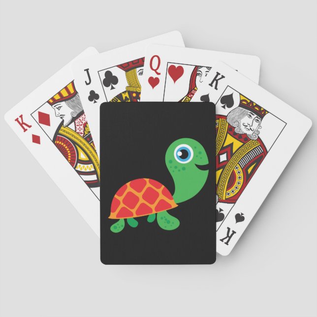 Jeu De Cartes Tortue impressionnante (dos)