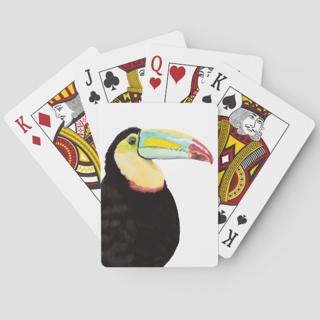 Jeu De Cartes Toucan tropical (dos)