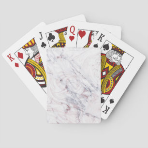 Jeu De Cartes Touche de marbre gris blanc rosé chic tendance
