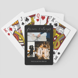 Jeu De Cartes Toujours & Toujours Collage Photo Moderne Image