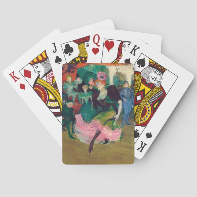 Jeu De Cartes Toulouse-Lautrec - Marcelle Lender, Danse Bolero (dos)