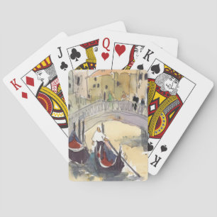 Jeu De Cartes Tour de gondole d'air des destinations   Venise