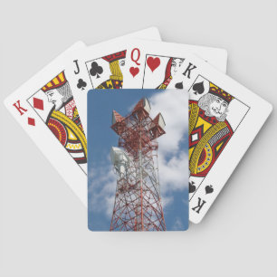 Jeu De Cartes Tour de télécommunications micro-ondes