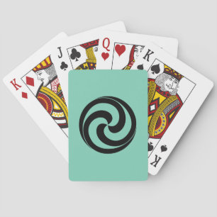 Jeu De Cartes Tourbillons en forme de balle