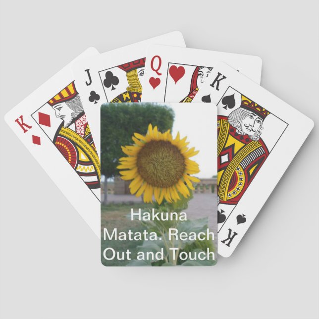 Jeu De Cartes Tournesol (dos)