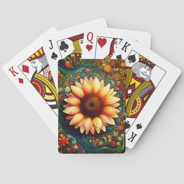 Jeu De Cartes Tournesol Dreams (dos)