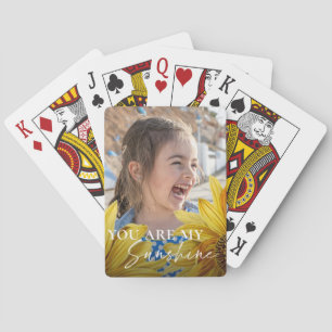 Jeu De Cartes Tournesol Jaune Clair Vous Êtes Mon Soleil