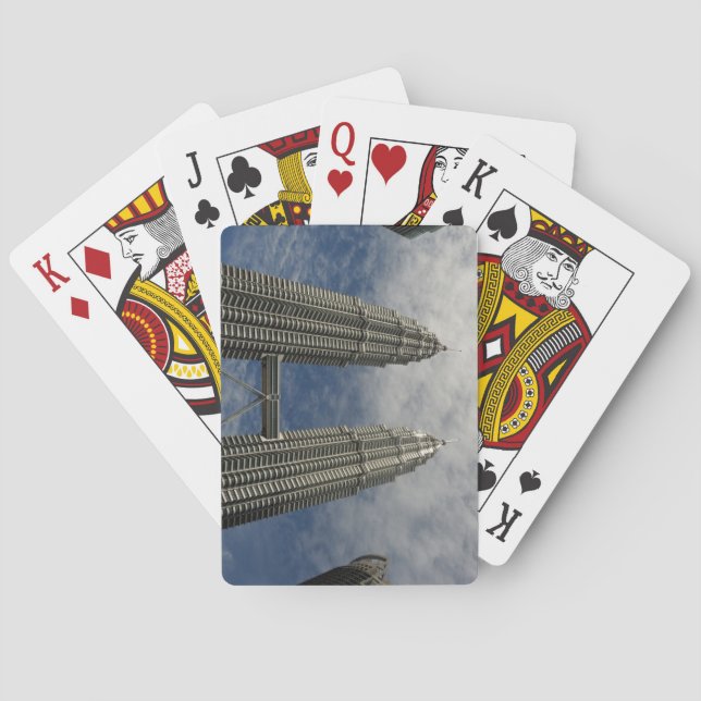Jeu De Cartes Tours Petronas Kuala Lumpur Malaisie (dos)