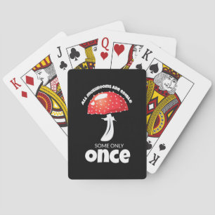 Jeu De Cartes Tous Les Champignons Ne Sont Réglables Qu'Une Fois