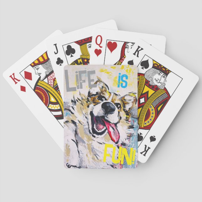 Jeu De Cartes Tout sourire Life is fun! (dos)