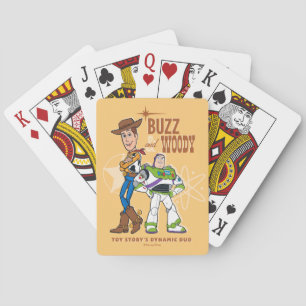 Jeu De Cartes Toy Story 4   Buzz & Woody "Dynamic Duo"