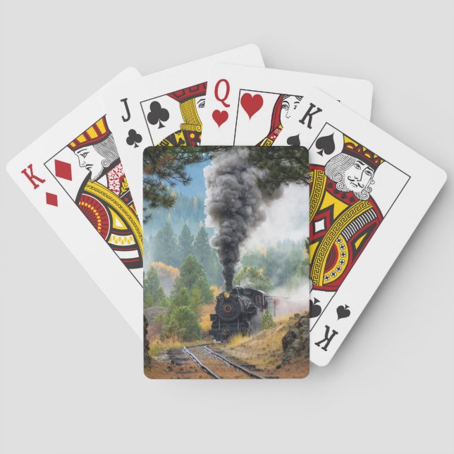 Jeu De Cartes Train 19 (dos)