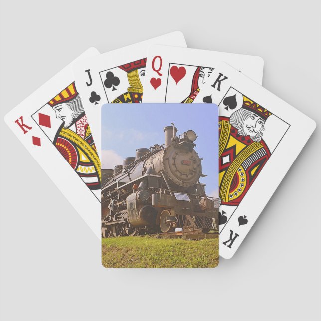 Jeu De Cartes Train à vapeur (dos)