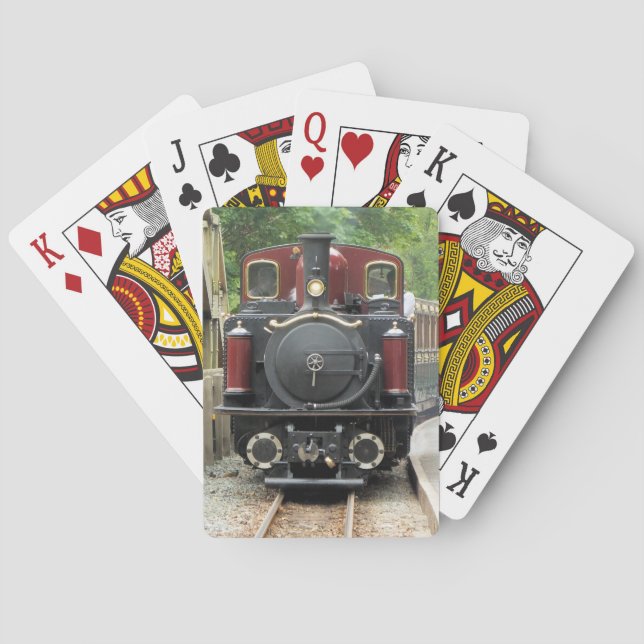 JEU DE CARTES TRAIN À VAPEUR (dos)